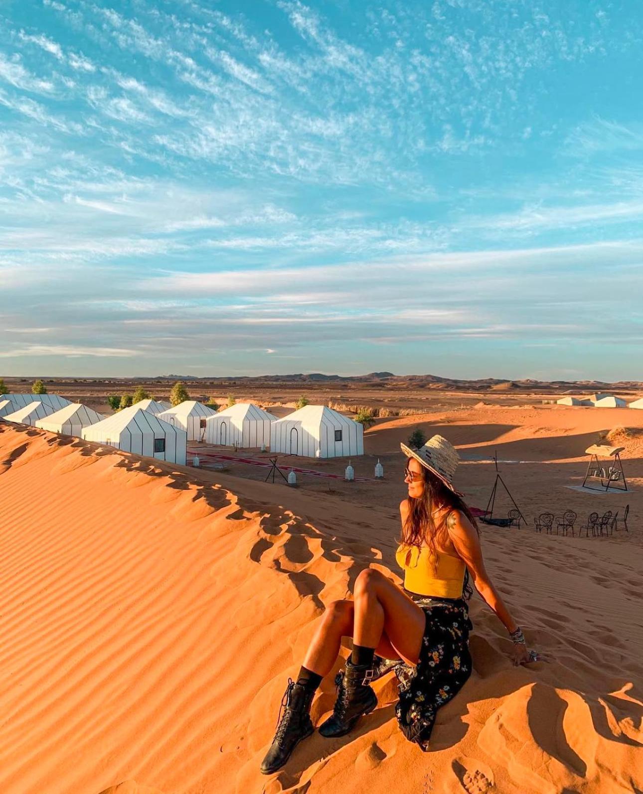 Sahara Vibes Luxury Camp Villa Merzouga Eksteriør billede